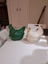 Ceramic hen chicken for sale  MARKET RASEN