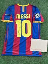 Signed lionel messi for sale  AYLESFORD