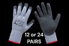 Latex work gloves for sale  CASTLEFORD