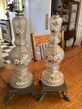pair designer table lamps for sale  Yakima