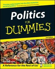 Politics for Dummies by Ann DeLaney for sale  Shipping to South Africa