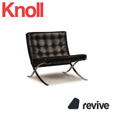 Knoll International Barcelona Chair Leder Sessel Schwarz by Ludwig Mies van der gebraucht kaufen  Köln