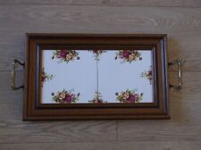 Vintage wooden tiled for sale  TAMWORTH