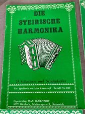 Steirische harmonika noten gebraucht kaufen  Ravensburg