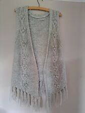Knitted gilet waistcoat for sale  TWICKENHAM