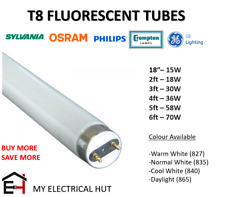 Tubo fluorescente T8 15W 18W 30W 36W 58W 70W branco quente luz do dia branca fria marca, usado comprar usado  Enviando para Brazil