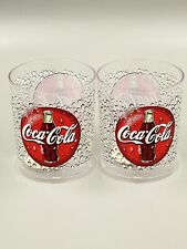 Conjunto de 2 copos térmicos vintage 1998 Coca Cola bolha plástico servir comprar usado  Enviando para Brazil