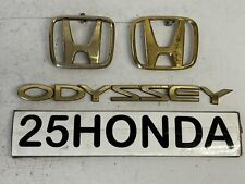 1994-1998 Honda Odyssey pacote de emblema dourado opcional OEM raro RA1 RA2 RA3 G1 comprar usado  Enviando para Brazil