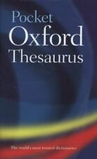 Pocket Oxford Thesaurus by Oxford Dictionaries for sale  Shipping to South Africa