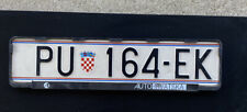license plate croatia for sale  Crown Point