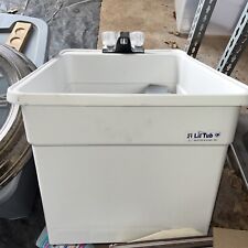 Used, Lil Tub E.L Mustee &  Sons Utility Sink Tub Sink Freestanding With Faucet for sale  Shipping to South Africa