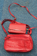 Red shoulder bags for sale  CARDIFF