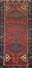 Runner Rug 4x9 ft.Vintage Geometric Ardebil Oriental Hand-Knotted Hallway Wool for sale  Shipping to South Africa
