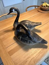 Wooden geese ornaments for sale  SHREWSBURY