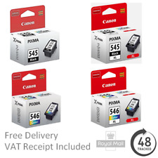 Used, Genuine Canon PG-545/XL & CL-546/XL Ink Cartridges For Canon Pixma Printers for sale  Shipping to South Africa