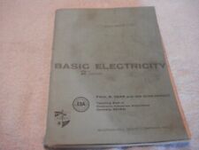 Usado, Manual básico de eletricidade para técnicos de rádio e televisão da década de 1960 comprar usado  Enviando para Brazil