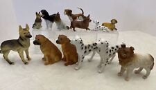 Lote de 12 cães de brinquedo sortidos vários tamanhos raças casa de bonecas LEIA veja fotos comprar usado  Enviando para Brazil