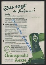 WUPPERTAL-KÜLLENHAHN, brochure for Grünspecht Aexte, Wörder & Pandel, tools, brugt til salg  Sendes til Denmark