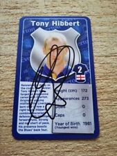 Tony hibbert everton for sale  SOUTHPORT