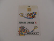 Telecarte roland garros d'occasion  Champagnole