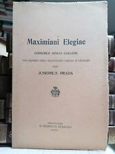 Maximiani elegiae codicibus usato  Sanremo