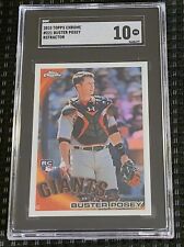 Refrator Buster Posey 2010 Topps Chrome novato RC #221 SGC 10 comprar usado  Enviando para Brazil