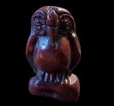 Netsuke antique owl for sale  LAUNCESTON