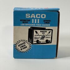 SACO III Low Impedence Fence Charger 110-120V AC,60 3 MILES for sale  Shipping to South Africa