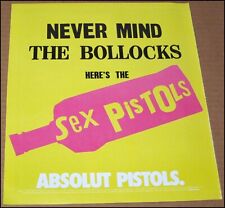 2002 Absolut Vodka Sex Pistols anúncio impresso 10x12 anúncio Never Mind the Bollo comprar usado  Enviando para Brazil