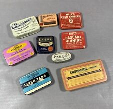 Vintage tin medicine for sale  Saco