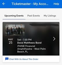 dave matthews band tickets for sale  Naples