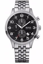 Used, BOSS Mens Watch Black Chronograph Stainless Steel Watch HB1512446 for sale  Shipping to South Africa