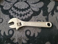 Craftsman adjustable wrench for sale  Hudson