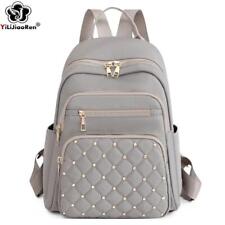 Mochila De Nailon Para Mujer Bolso Grande De Viaje Moda Escolar De Adolescentes comprar usado  Enviando para Brazil