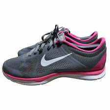 Tênis de corrida Nike In Season TR 5 feminino tamanho 10 cinza rosa tênis esportivo comprar usado  Enviando para Brazil