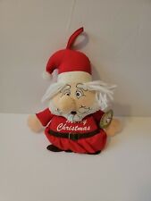 Wallace Berrie Holiday Huggables Santa 8785 Doll Plush Cloth Christmas Hanger 8" for sale  Shipping to United Kingdom