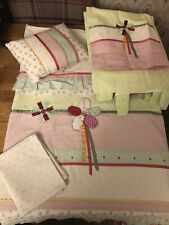 Next Emily Ruffles Single Duvet Set, Matching Lined Curtains & Cushion Bundle for sale  Shipping to South Africa
