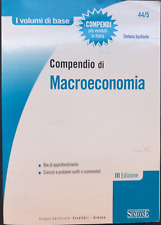 Compendio macroeconomia simone usato  Milano