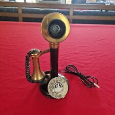 Brass candlestick phone for sale  DUNSTABLE