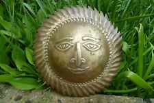 Vintage brass sun for sale  BARRY