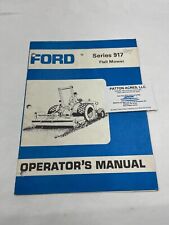 Operator manual ford for sale  Edinburg