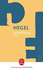 Esthetique friedrich hegel d'occasion  Expédié en Belgium