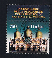 Italia francobollo basilica usato  Prad Am Stilfserjoch