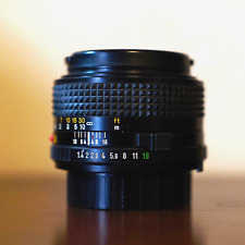 Minolta MD 50mm f/1.4 Lens w/ Rear Cap Clean Clear Glass Fully Func for sale  Shipping to South Africa