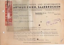 Saarbrücken brief 1943 gebraucht kaufen  Leipzig