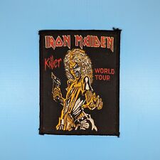 Usado, Iron Maiden Killers World Tour Official Vintage tecido patch banda de metal comprar usado  Enviando para Brazil