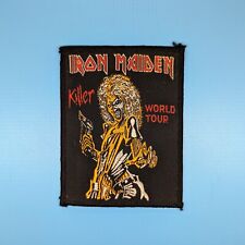 Iron Maiden Killers World Tour Official Vintage tecido patch banda de metal comprar usado  Enviando para Brazil