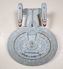Vintage 1987 Star Trek USS Enterprise NCC-1701-D 6" Nave Espacial de Metal Fundido comprar usado  Enviando para Brazil