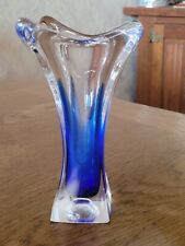 Vase transparent blau gebraucht kaufen  Beckingen