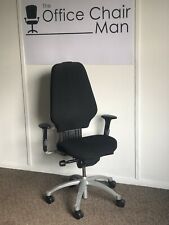 RH 400 High Back Orthopaedic Executive Operator Chair Later 3 Button  Black for sale  Shipping to Ireland